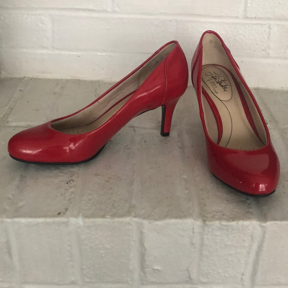 Life Stride Red Heels